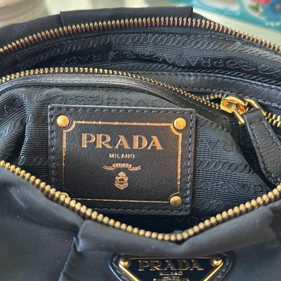 EUC Prada nylon bag with authentic card and free wallet - Picture 3 of 16